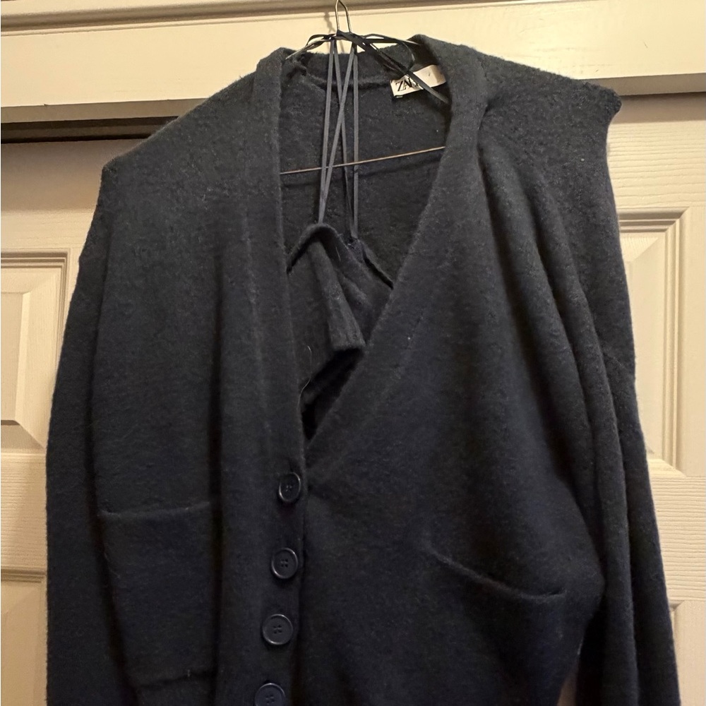 Classic Navy Women's Sweater